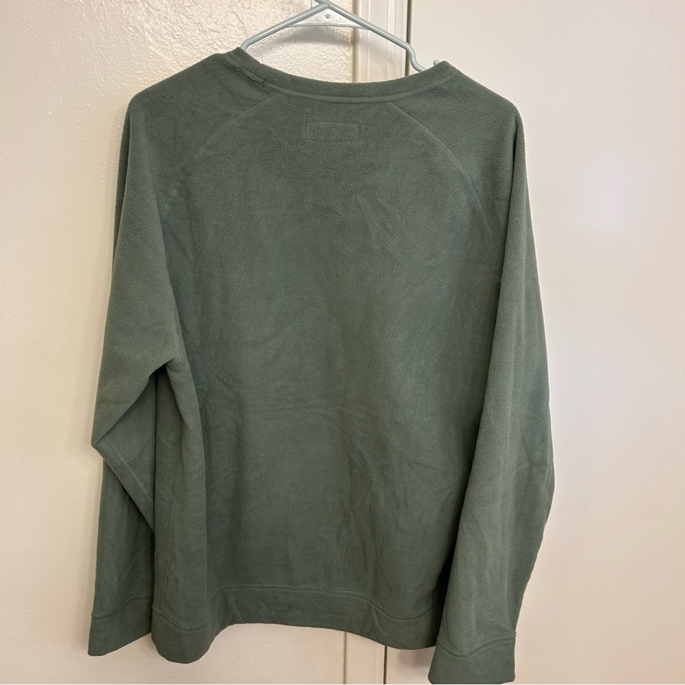 Vineyard Vines Harbor Fleece Men's Green Crewneck Sweater Size L - Picture 5 of 8